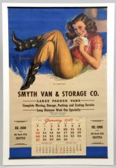 1946 Rolf Armstrong Western-Themed Calendar.