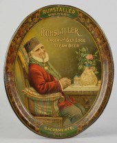 Ruhstaller Beer Serving Tray. 
Description