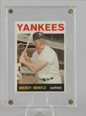 Topps 1964 Mickey Mantle Baseball 112ffa