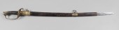 Model 1850 US Foot Officers Sword engraved