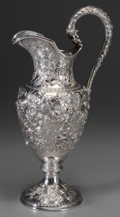 Kirk Repouss Sterling Ewer American  113caf