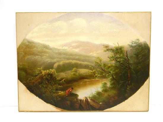 Unsigned oil on canvas Hudson 111732