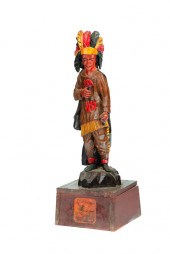 COUNTER TOP CIGAR STORE INDIAN.  American