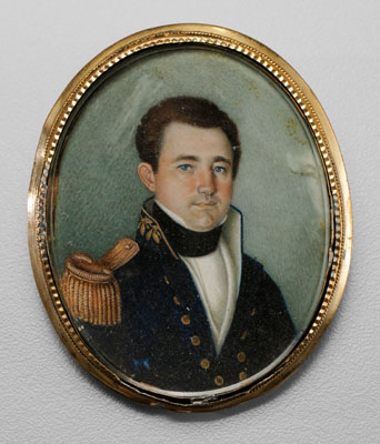American miniature portrait Lt  114814