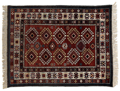 Caucasian rug central rectangular 1148a7