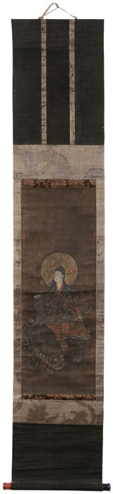 Hanging Scroll of Monju Japanese  114b3a