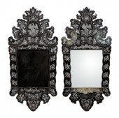 Fine pair Italian mirror framed 117b35