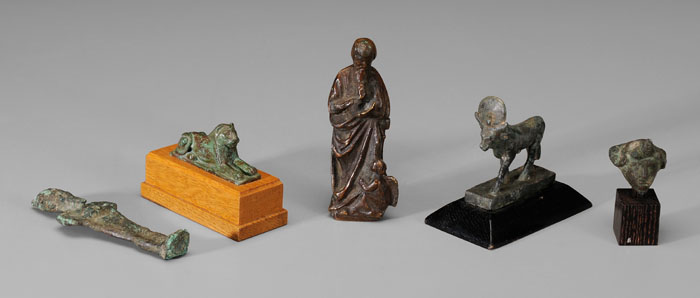 Five Small Bronze Figures 20th 117e30