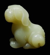 Jade Dog Ming or Qing Dynasty, even