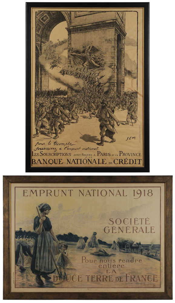 Two French Lithographs (19th-20th century)