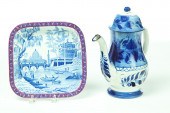 GAUDY TEAPOT AND SPODE VEGETABLE 116f8e