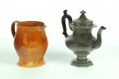 PITCHER AND TEAPOT Mid 19th century  116faa