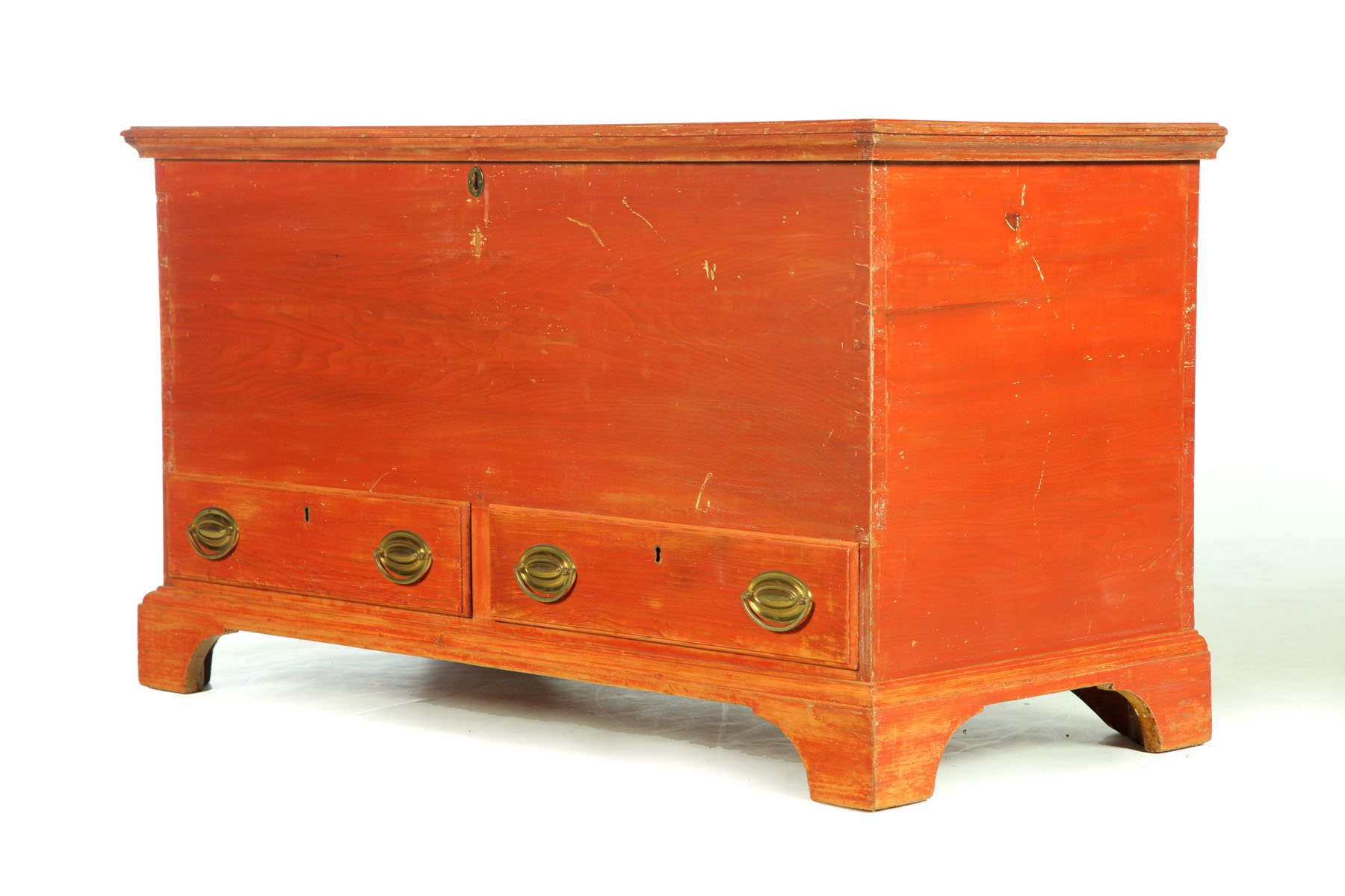 BLANKET CHEST.  American  mid 19th