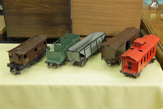 FIVE PIECES OF IVES TRAIN Standard 117245