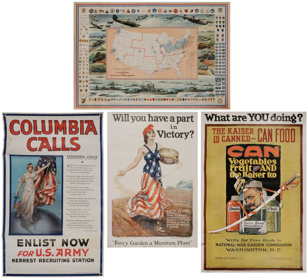 World Wars I and II Posters American  11a9ea