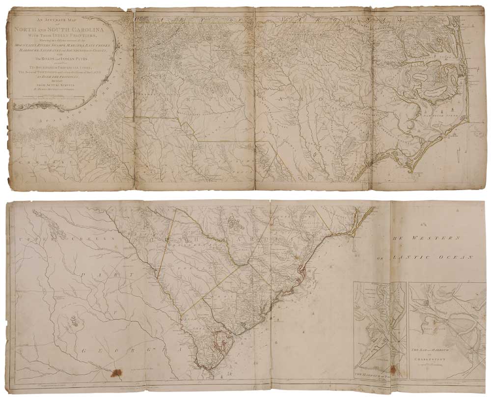 Henry Mouzon Map of the Carolinas 11aa8d