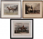 Three Horse-Related Prints (British,
