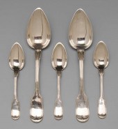 Hyde & Goodrich Coin Silver Spoons American,