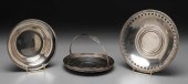 Three Pieces Sterling Hollowware American,