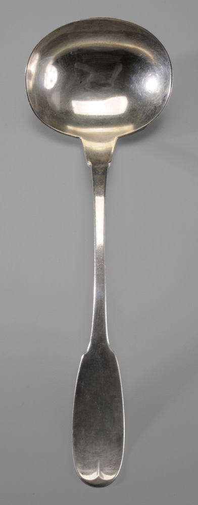 New Orleans Coin Silver Ladle shaped 1190fd