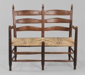 North Carolina Double Chair-Back Settee