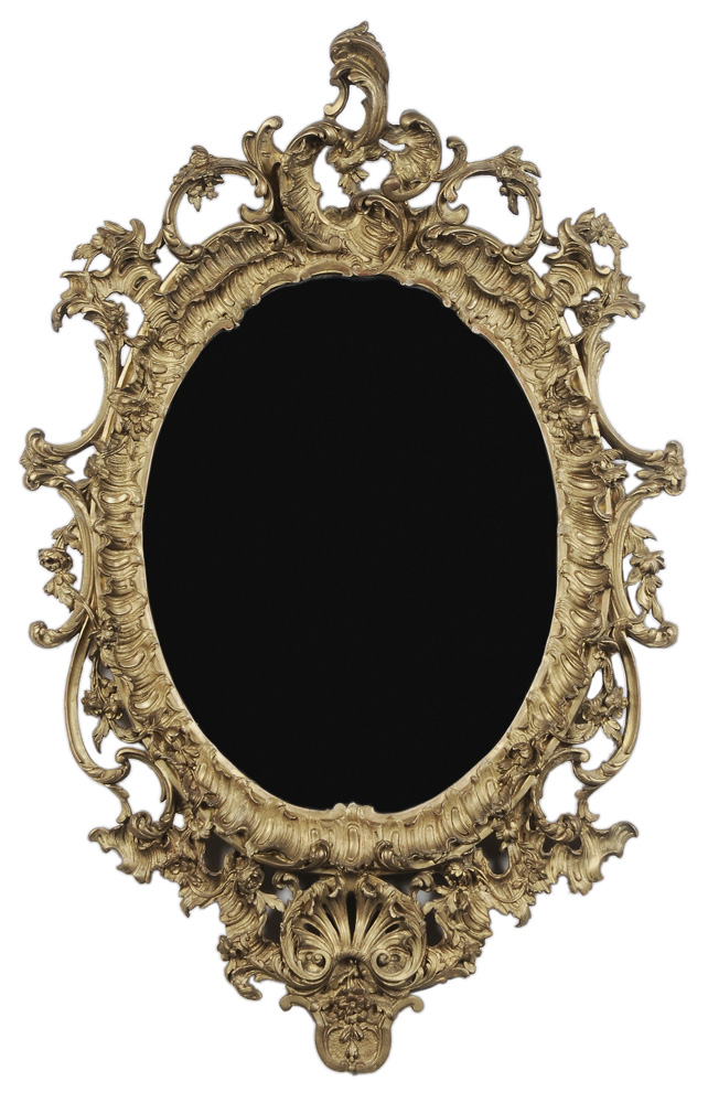 Rococo Revival Mirror probably 119416