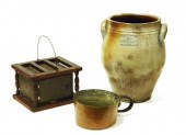 Three pieces including: 19th C. Goodwin