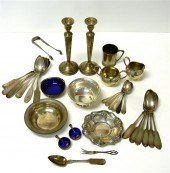 SILVER  thirty two pieces  including: