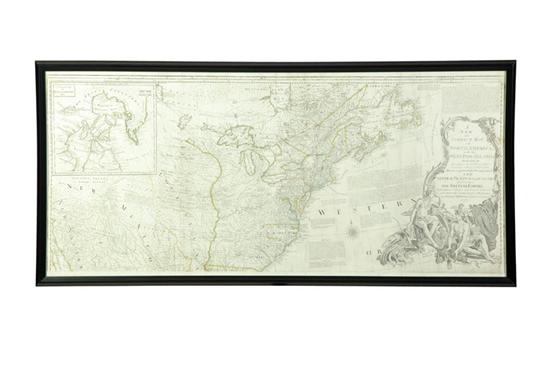 POWNALL S MAP OF NORTH AMERICA  1216da