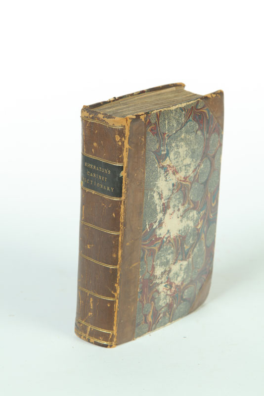 RARE FIRST EDITION OF THOMAS SHERATON'S CABINET