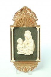 IVORY MADONNA AND CHILD European 121bd9