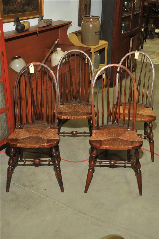 FOUR NICHOLS STONE SIDE CHAIRS  1220a5