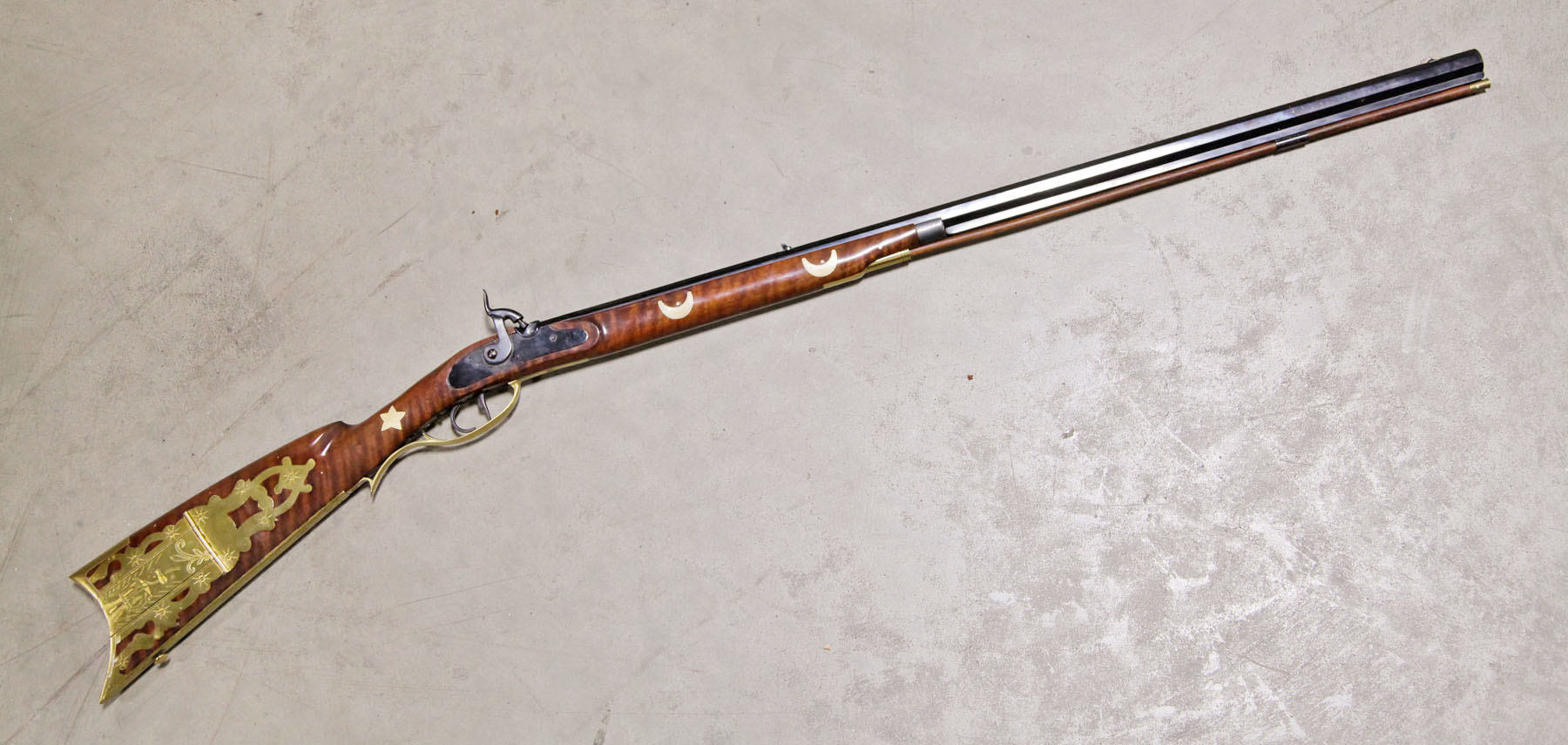 PERCUSSION RIFLE Late 20th century  1227d2
