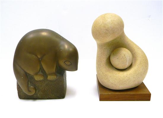 Two sculptures Marion Weisberg 1205fa