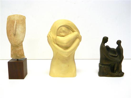 Three small contemporary sculptures  1206b1