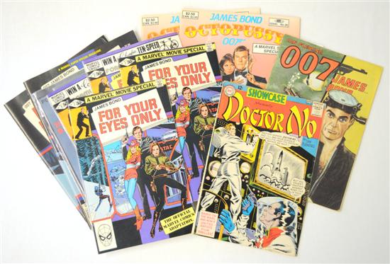 Various Authors. Thirteen James Bond Comic