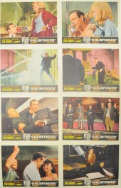 Goldfinger lobby cards complete 120801