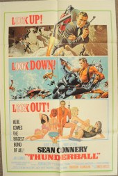 Thunderball poster  1 Sheet  US  1965