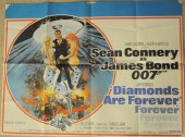 Diamonds Are Forever poster Quad 120831