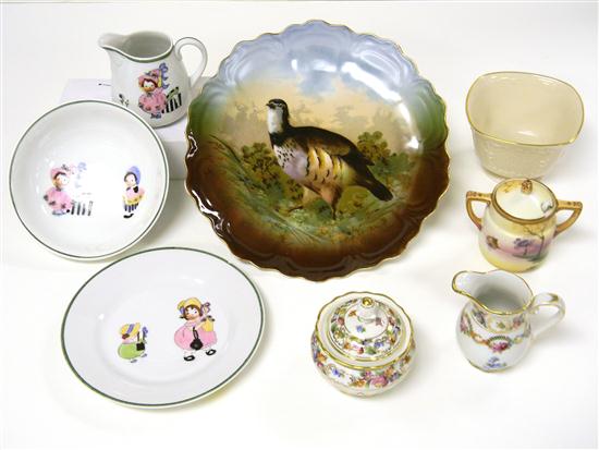 Nippon child's three piece tea set including