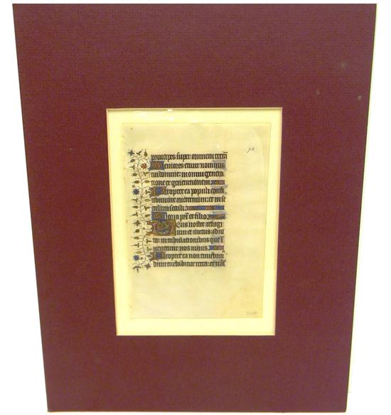 15th C French illuminated manuscript 120ef4