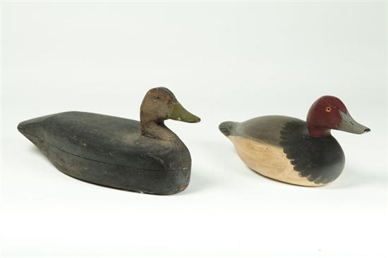 TWO DECOYS American mid 20th 122c60