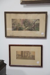 SIX FRAMED WALLACE NUTTING PRINTS. 
