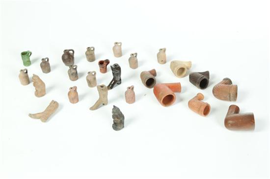 CLAY PIPES AND MINIATURES Late 12310c