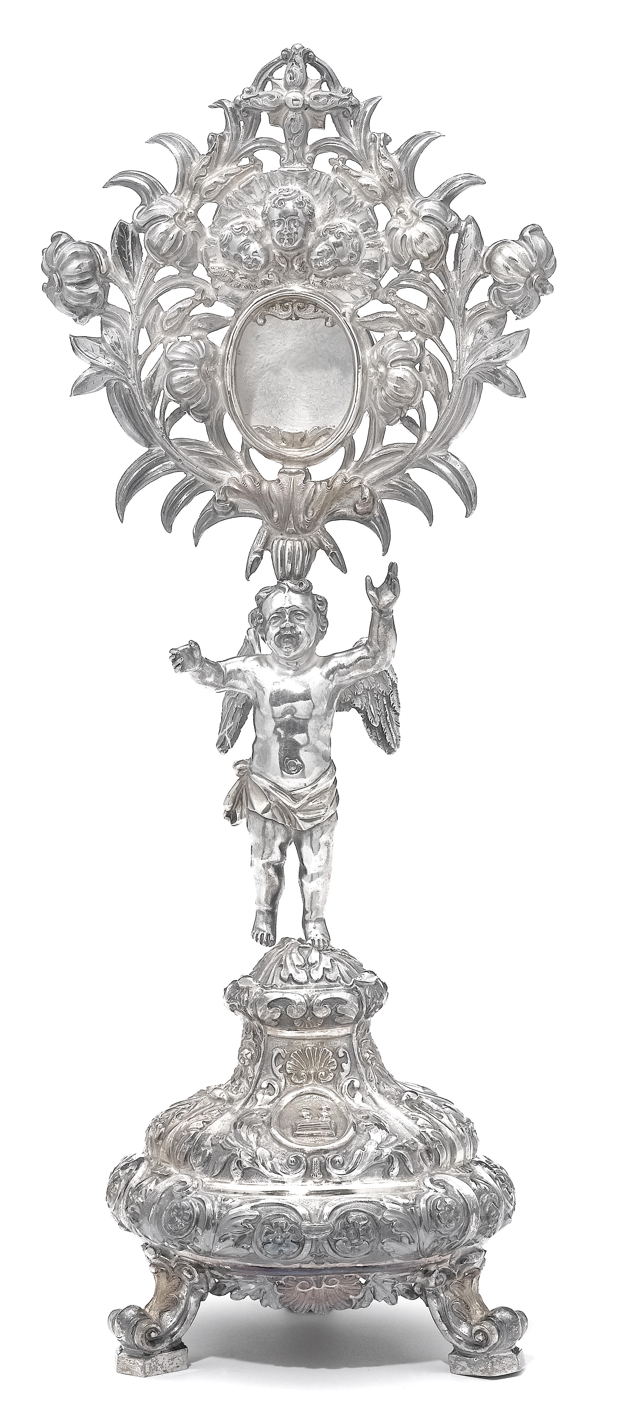 An Italian silver figural reliquary 129109