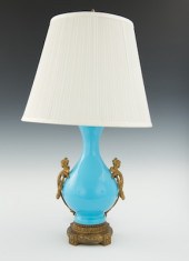 A French Turquoise Opaline Glass 13239d