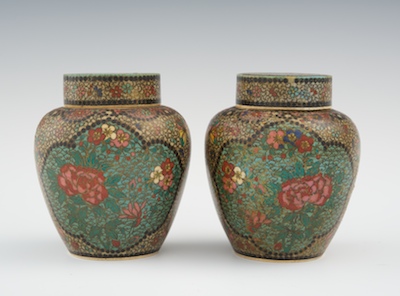 A Pair of Small Totai Ginger Jars 132682