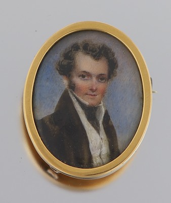 A Miniature Portrait of a Gentleman 13280f