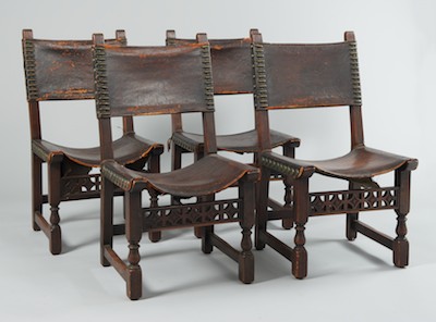 A Set of Four Spanish Baroque Style 132953