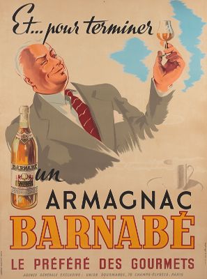 Advertising Poster for Armagnac 132d61